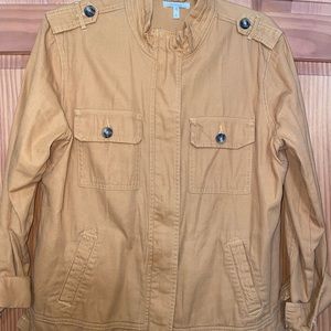 Maurices Large Mustard Jacket